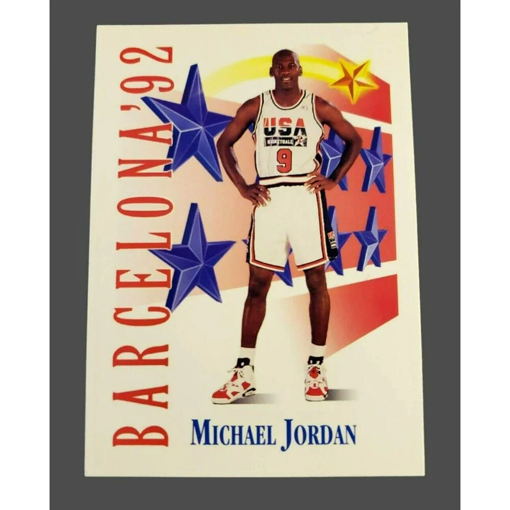 1992 Skybox MICHEAL JORDAN #534 BARCELONA '92 USA Dream Team Olympics Card NM-MT